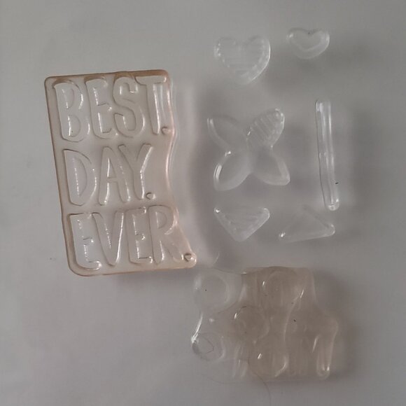 Stampin' Up! 'BEST DAY EVER' Photopolymer Stamp Set (Used) - Picture 3 of 5